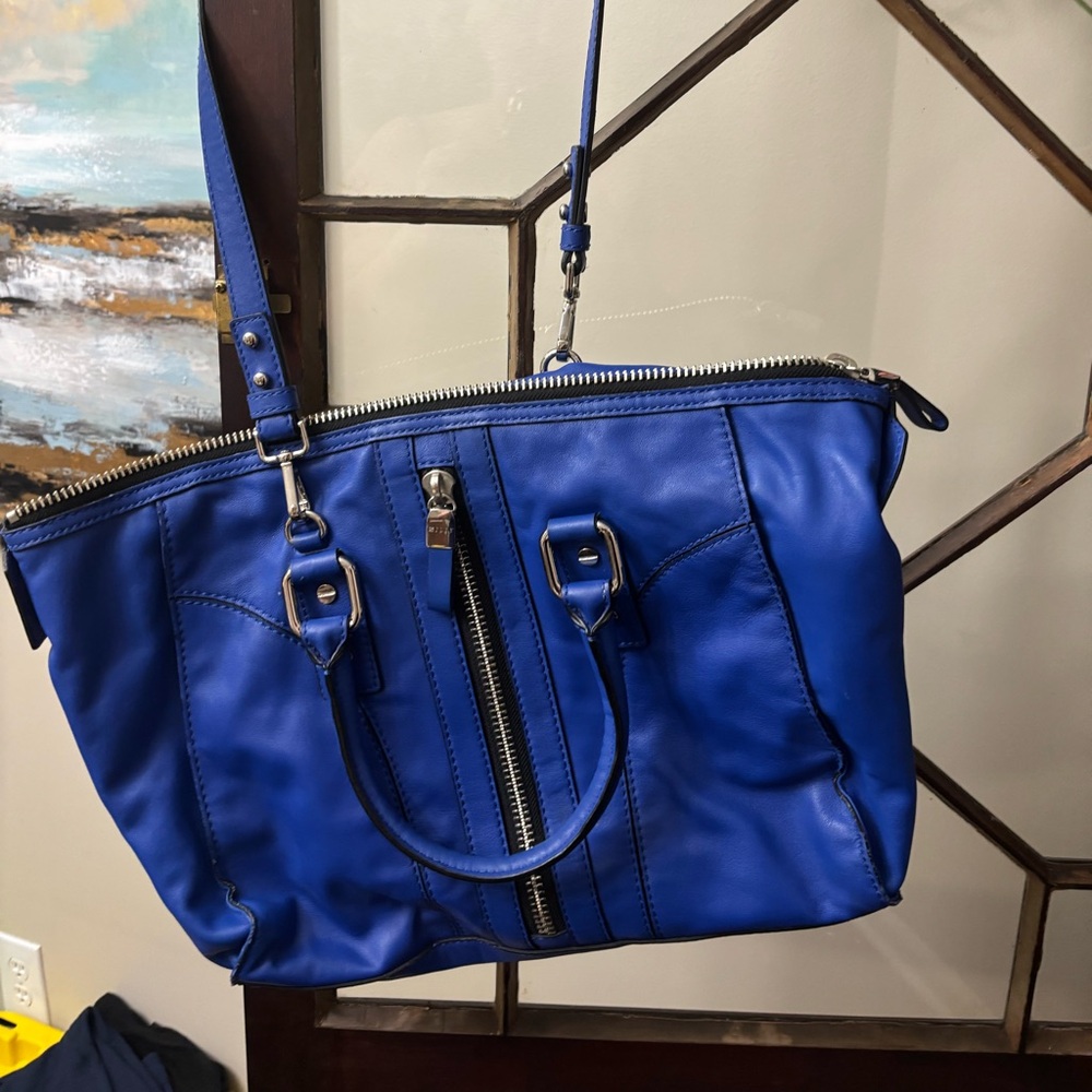 Milly Vibrant Blue Shoulder Bag